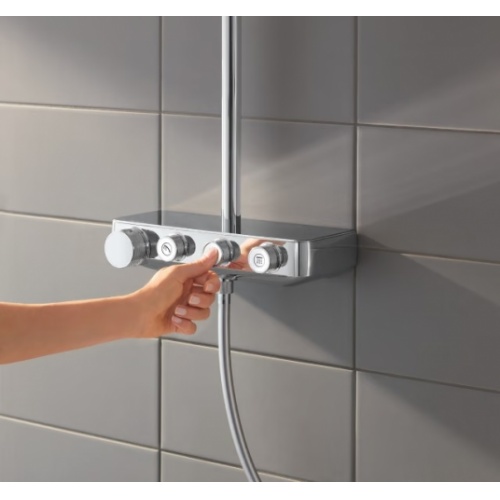 Colonne de douche avec mitigeur thermostatique Euphoria SmartControl System 310 26507000_2