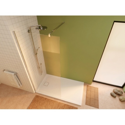 Paroi de douche WALK IN CHROME 100cm Paroi fixe WALK IN Chromé (1) Paroi de douche WALK IN CHROME 100cm Paroi fixe WALK IN Chromé (1)