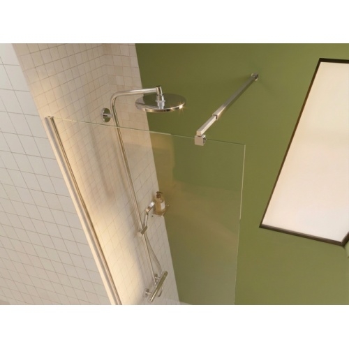 Paroi de douche WALK IN CHROME 100cm Paroi fixe WALK IN Chromé (3) Paroi de douche WALK IN CHROME 100cm Paroi fixe WALK IN Chromé (3)