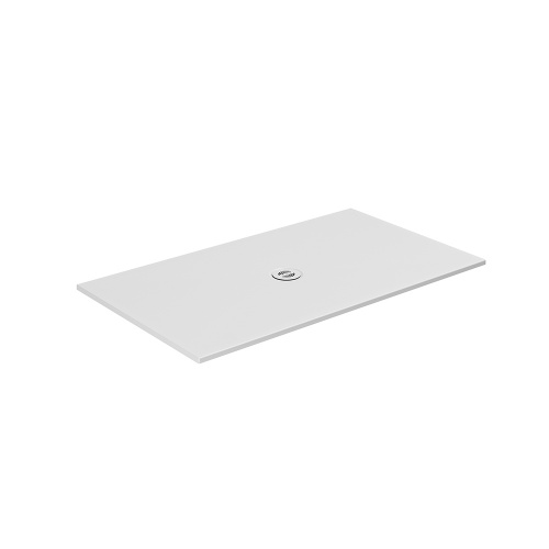 Receveur en céramique recoupable sur mesure Blanc Mat 90x80cm SOL9090CT Receveur en céramique recoupable sur mesure Blanc Mat 90x80cm SOL9090CT