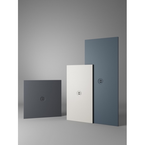 Receveur en céramique recoupable sur mesure Blanc Mat 90x80cm SOLODUE-Azzurra-Ceramica Receveur en céramique recoupable sur mesure Blanc Mat 90x80cm SOLODUE-Azzurra-Ceramica