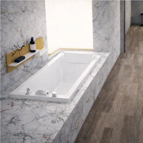 Baignoire rectangulaire CALOS 180x80 sans tablier* CALOS ENCASTREE Baignoire rectangulaire CALOS 180x80 sans tablier* CALOS ENCASTREE