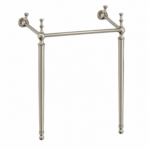 Piètement 610 de lavabo Burlington T23A Nickel Brossé Piètement 610 de lavabo Burlington T23A Nickel Brossé