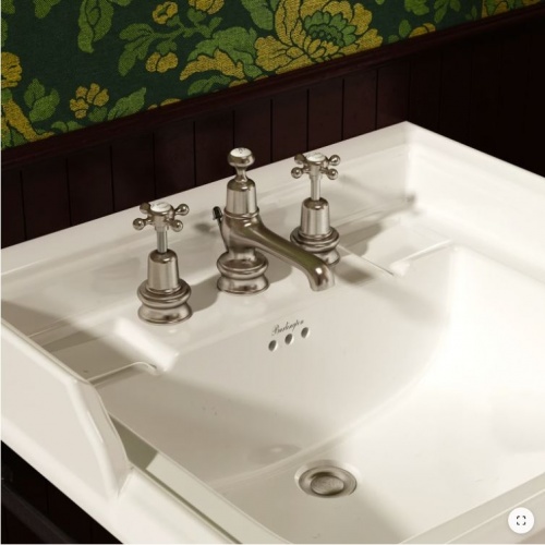 Mélangeur Regent 3 trous CLAREMONT Brushed Nickel Mélangeur Regent 3 trous CLAREMONT Brushed Nickel