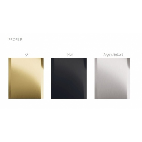 Paroi fixe en alignement pour HADA PLUS LDF-HP310 - Or - Transparent - L33/35cm Profilé Hada Paroi fixe en alignement pour HADA PLUS LDF-HP310 - Or - Transparent - L33/35cm Profilé Hada