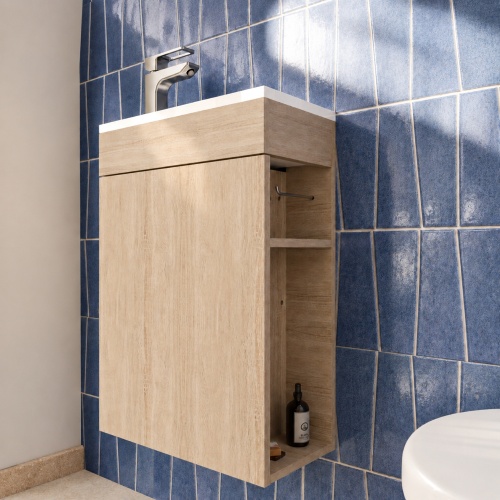 Meuble Lave-mains SMART 2.0 Bois Clair SMART_BOIS CLAIR_PORTES Meuble Lave-mains SMART 2.0 Bois Clair SMART_BOIS CLAIR_PORTES