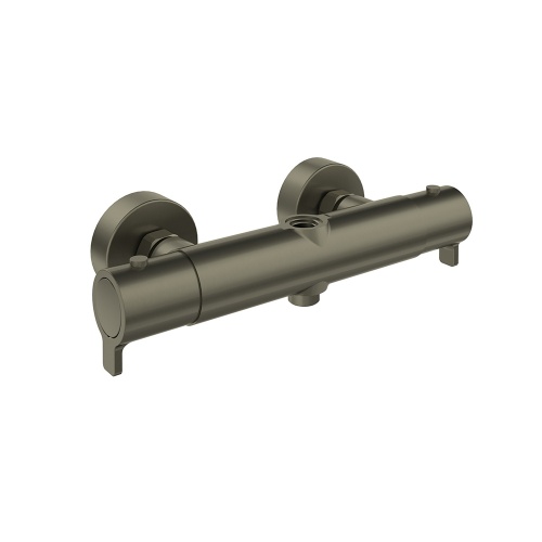 Colonne de douche thermostatique Inox Graphite - 945412Q3RM300GR* 941202SGR Colonne de douche thermostatique Inox Graphite - 945412Q3RM300GR* 941202SGR