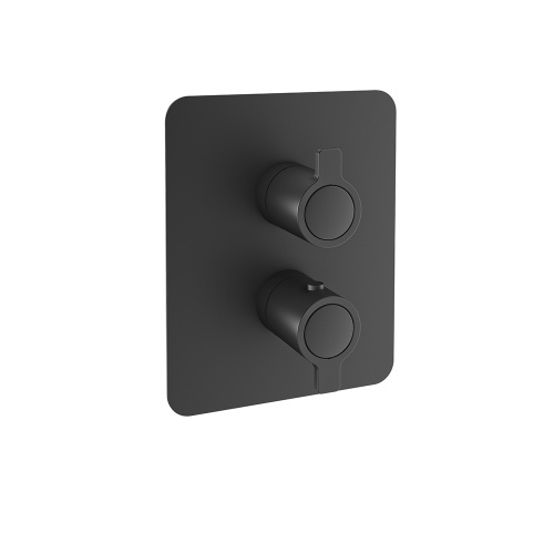 Pack Douche Encastré Thermostatique Blautherm Noir Mat - 948722RP300NM 948722SNM Pack Douche Encastré Thermostatique Blautherm Noir Mat - 948722RP300NM 948722SNM