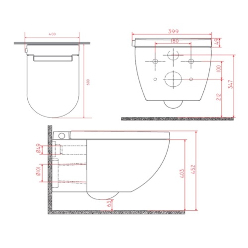 WC Japonais suspendu monobloc SERENIA Blanc Brillant WC Japonais SERENIA_7 WC Japonais suspendu monobloc SERENIA Blanc Brillant WC Japonais SERENIA_7