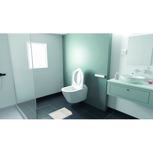 Cuvette WC Lavant Suspendu SANIWASH sans bride Cuvette WC Lavant Suspendu SANIWASH sans bride