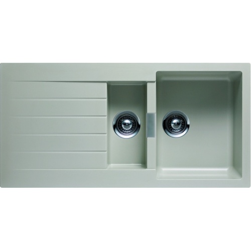 Evier de cuisine SIGNUS 1.5 Cuve Cristadur Polaris