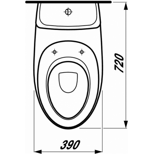 Pack WC à poser et abattant Alessi Laufen Tdt1 822976 d global tf techdrawing
