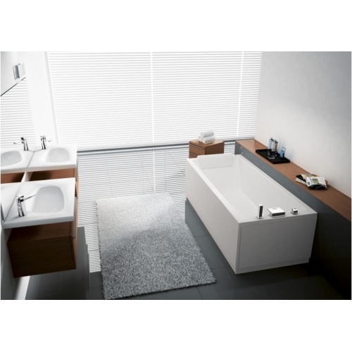 Baignoire CALOS 2.0 SANS tablier - 150x70cm - Blanc Brillant Calos basic