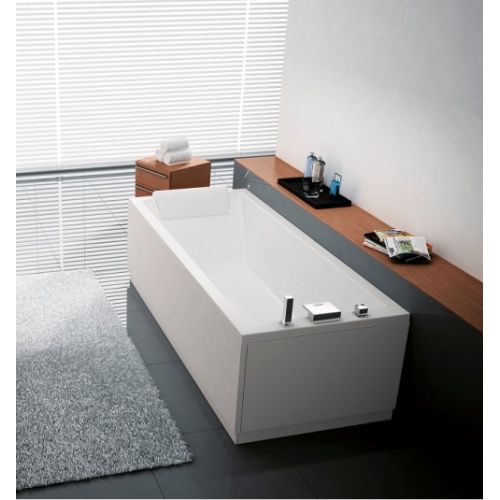 Baignoire CALOS 2.0 - 1 Tablier Frontal - 150x70cm - Blanc Mat Calos basic2