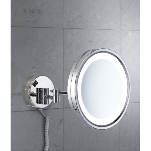 Miroir mural orientable grossissant avec Eclairage LED - 2118 Vincent 2118