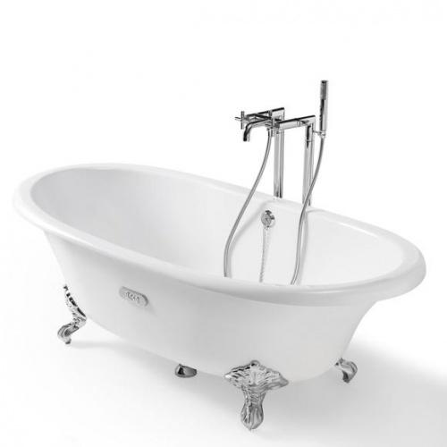 Baignoire rétro en fonte NEWCAST Eagle Cuve Blanche Newcastel eagle blanc 2