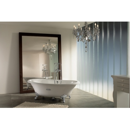 Baignoire rétro en fonte NEWCAST Eagle Cuve Blanche Newcastel eagle blanc 3