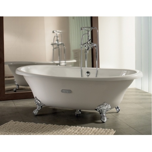 Baignoire rétro en fonte NEWCAST Eagle Cuve Blanche Newcastel eagle blanc