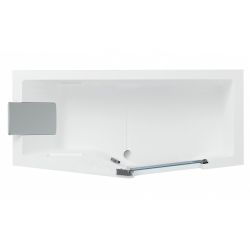 Combiné Bain/Douche IRIS 170x70/80 - Version droite - SANS Tablier Iris droite gros plan