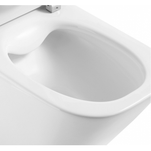 Pack WC Compact THE GAP SQUARE - Alimentation latérale inférieure* Cleanrim détail