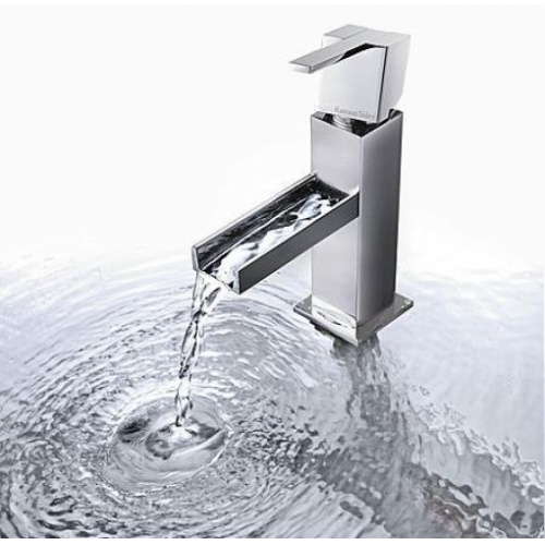 Mitigeur lavabo Kuatro bec Cascade 4931 Kuatro cascade faucet from ramon soler