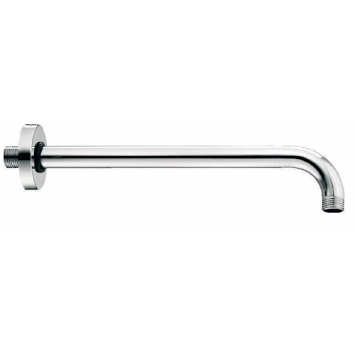 Bras de douche encastré chromé 38 cm - AC34451