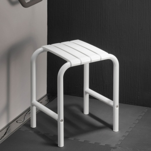 Tabouret de douche Blanc Tabouret de douche blanc