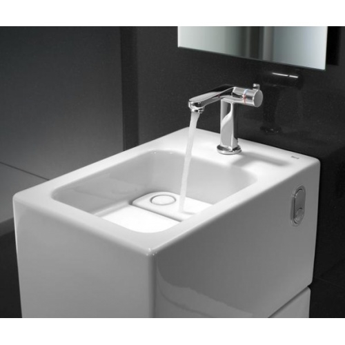 Cuvette de WC et lavabo suspendu 2 en 1 W + W A8930200013 z