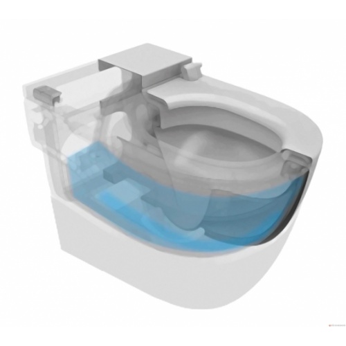 Cuvette à poser avec réservoir intégré In-Tank Méridian-N Pack wc reservoir integre