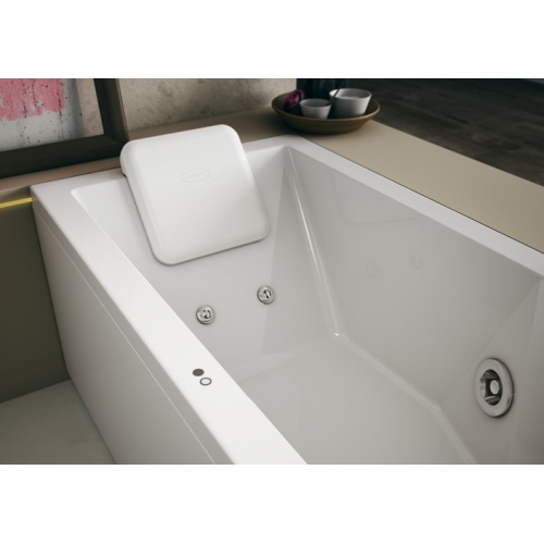 Baignoire balnéo Energy rectangulaire 180x80 - Tête à Gauche - Rainbow+Clean System Energy version gauche