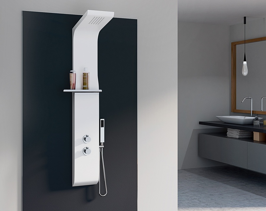 Colonne de douche design Aquamoon en ABS KINEDO