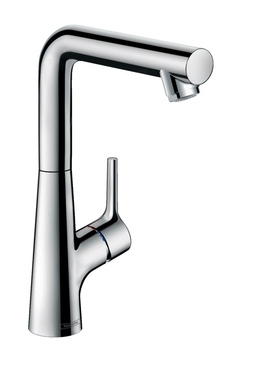 Mitigeur Lavabo Hansgrohe Focus - Bec 100 Mm, Économie D'Eau EcoSmart, Chromé Avec Tirette De Vidage