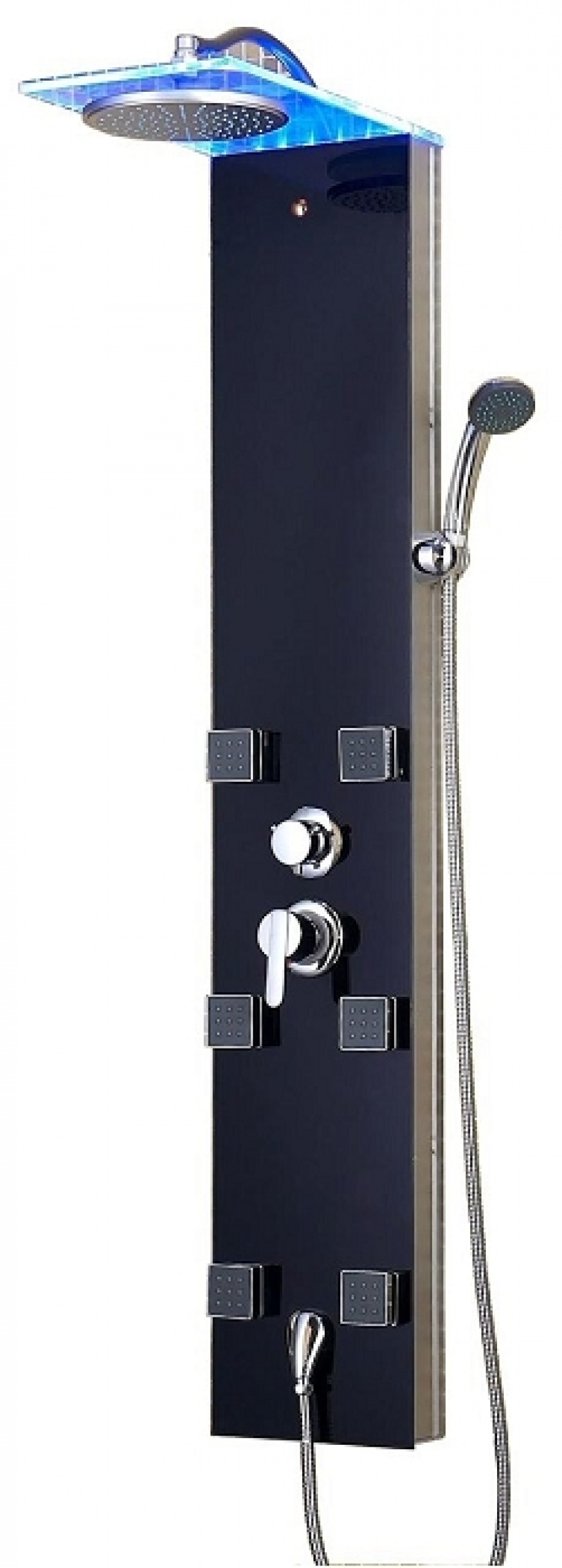 Colonne de douche hydromassante et lumineuse ADRIA